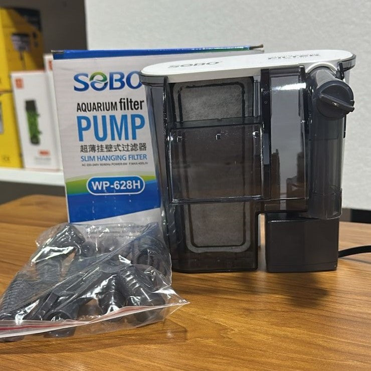 Sobo WP-628H Aquarium Hang-On-Back Filter (6W) – 400 L/H