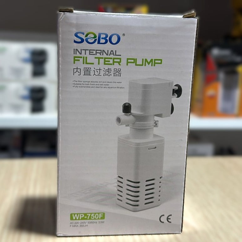 SOBO WP-750F Aquarium Internal Filter Pump (3.5W, 350 L/H)