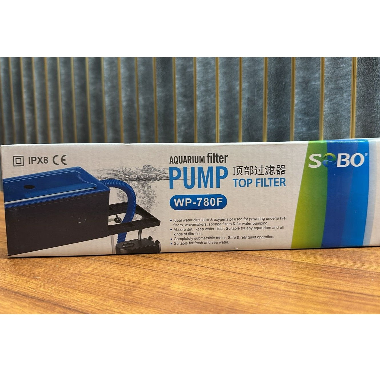Sobo WP-780F Aquarium Top Filter (10W) – 800 L/H Overhead Filtration