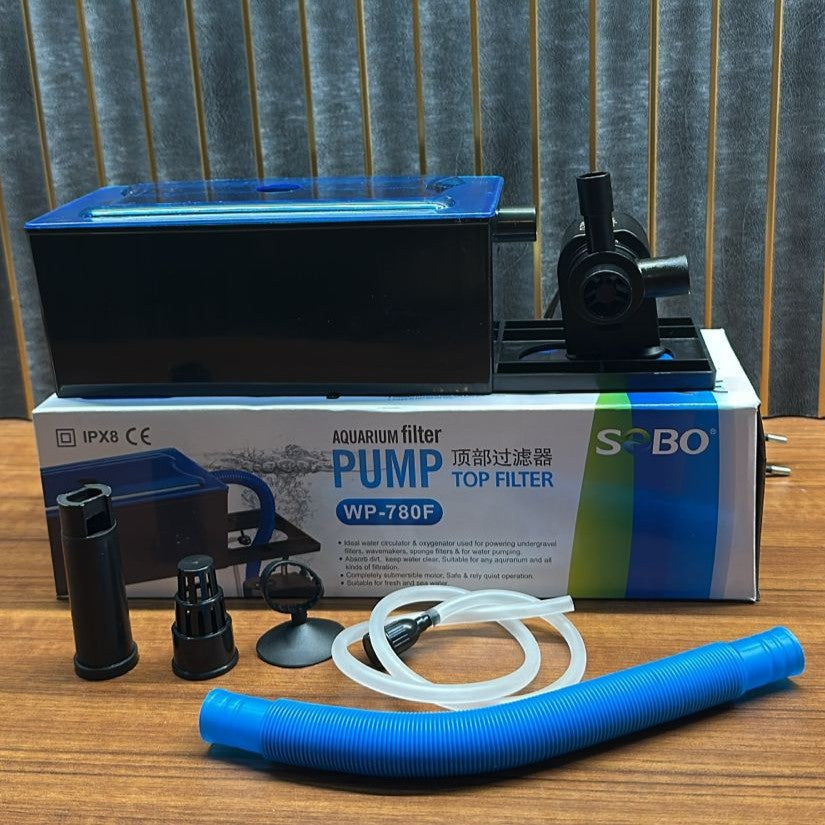 Sobo WP-780F Aquarium Top Filter (10W) – 800 L/H Overhead Filtration