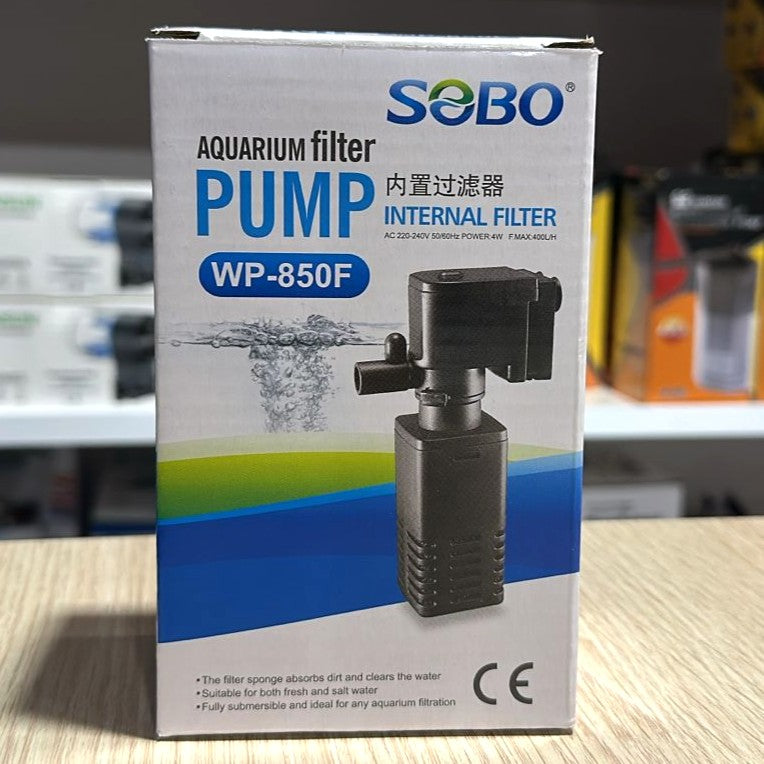 SOBO WP-850F Aquarium Internal Filter Pump (4W, 400 L/H)