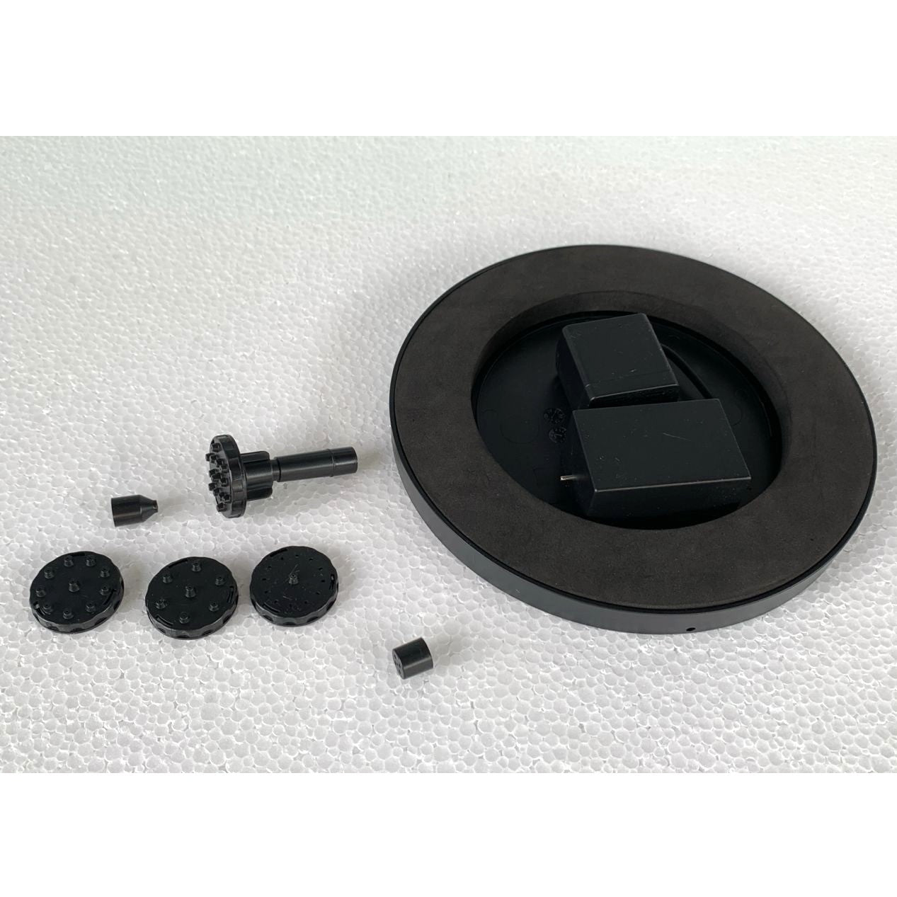 Solar Floating Fountain Pump 18 cm Diameter with 6 Fountain Nozzles - 9
