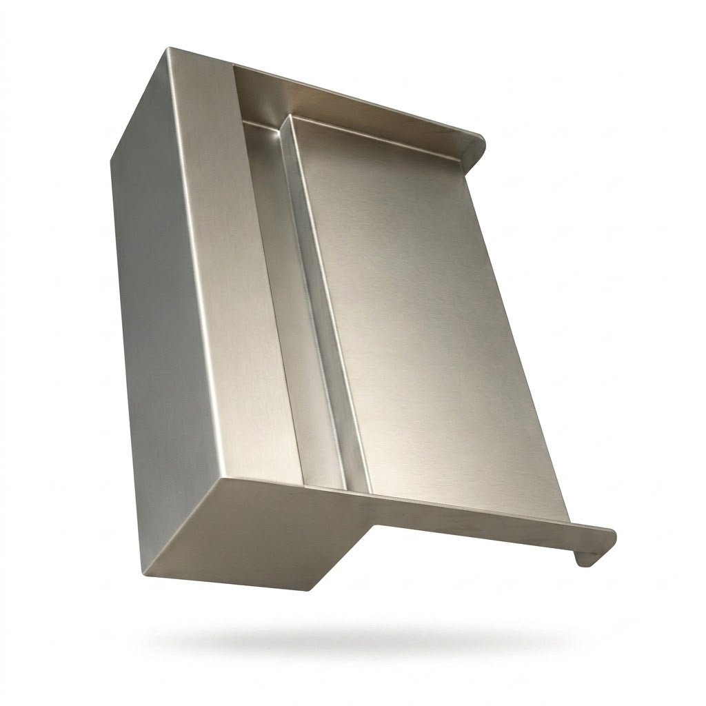 Premium 12-Inch Stainless Steel Long Neck Waterfall Cascade