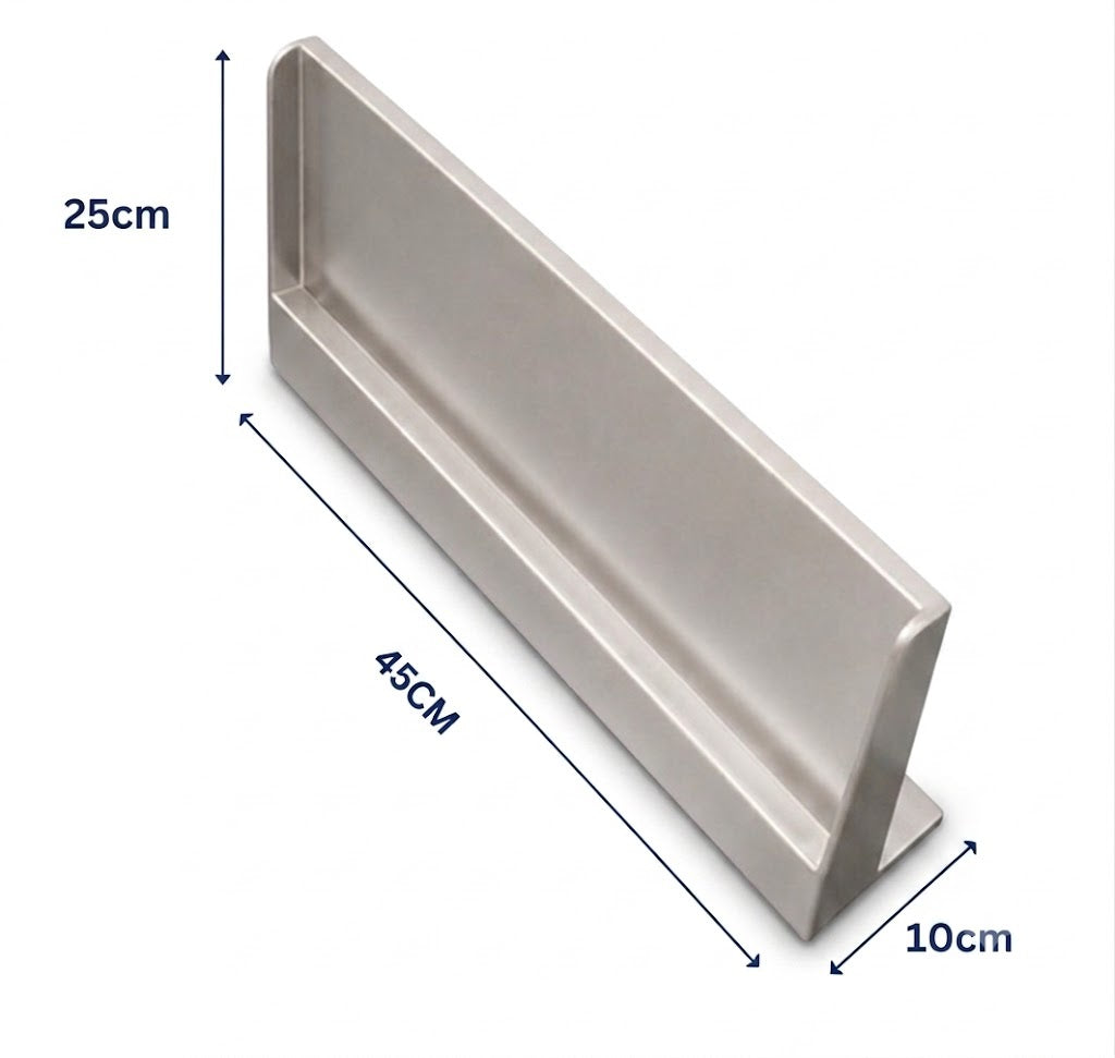 Premium 18-Inch Stainless Steel Long Neck Waterfall Cascade