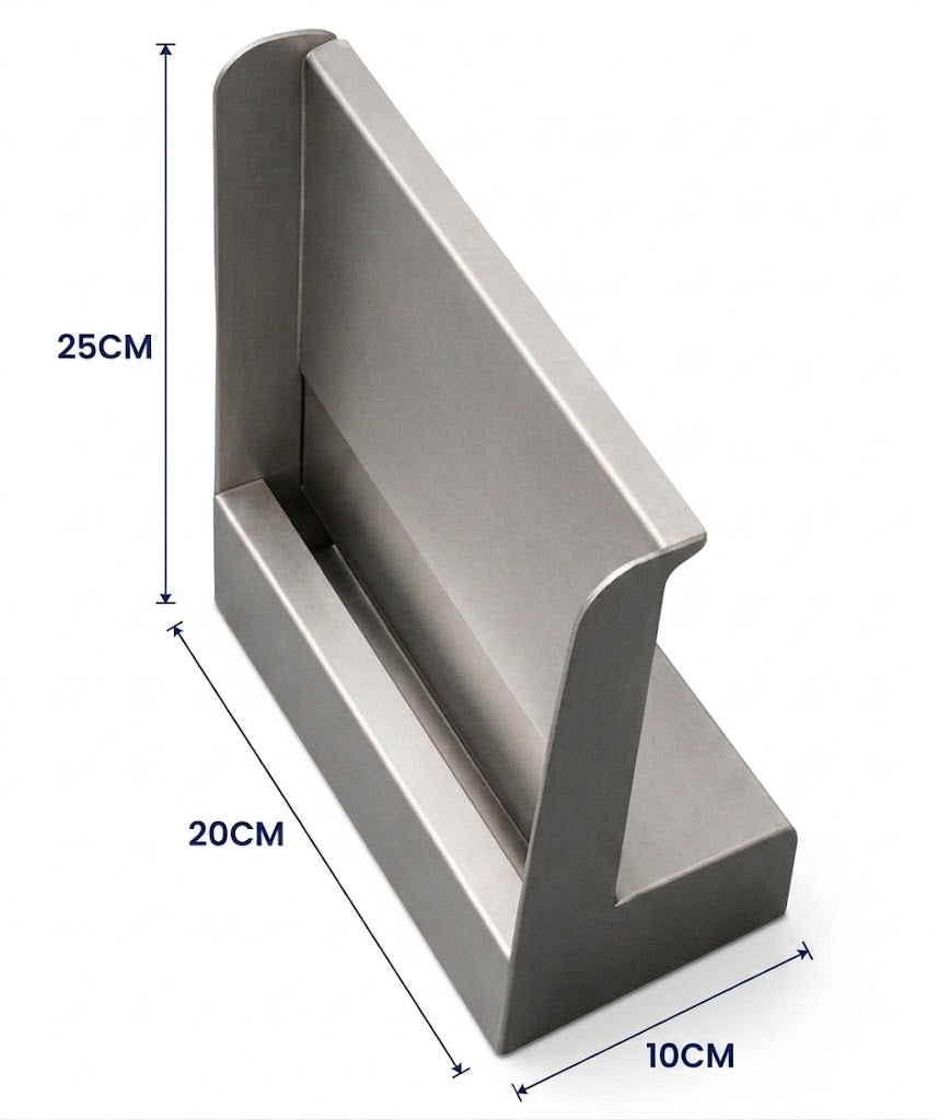 Premium 8-Inch Stainless Steel Long Neck Waterfall Cascade
