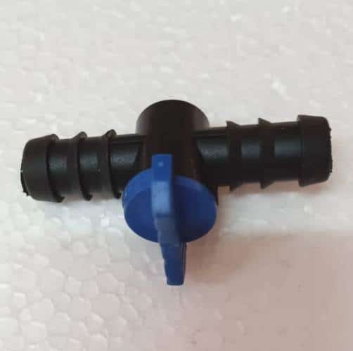 Straight Connector With Tap For 16 mm hose - 2