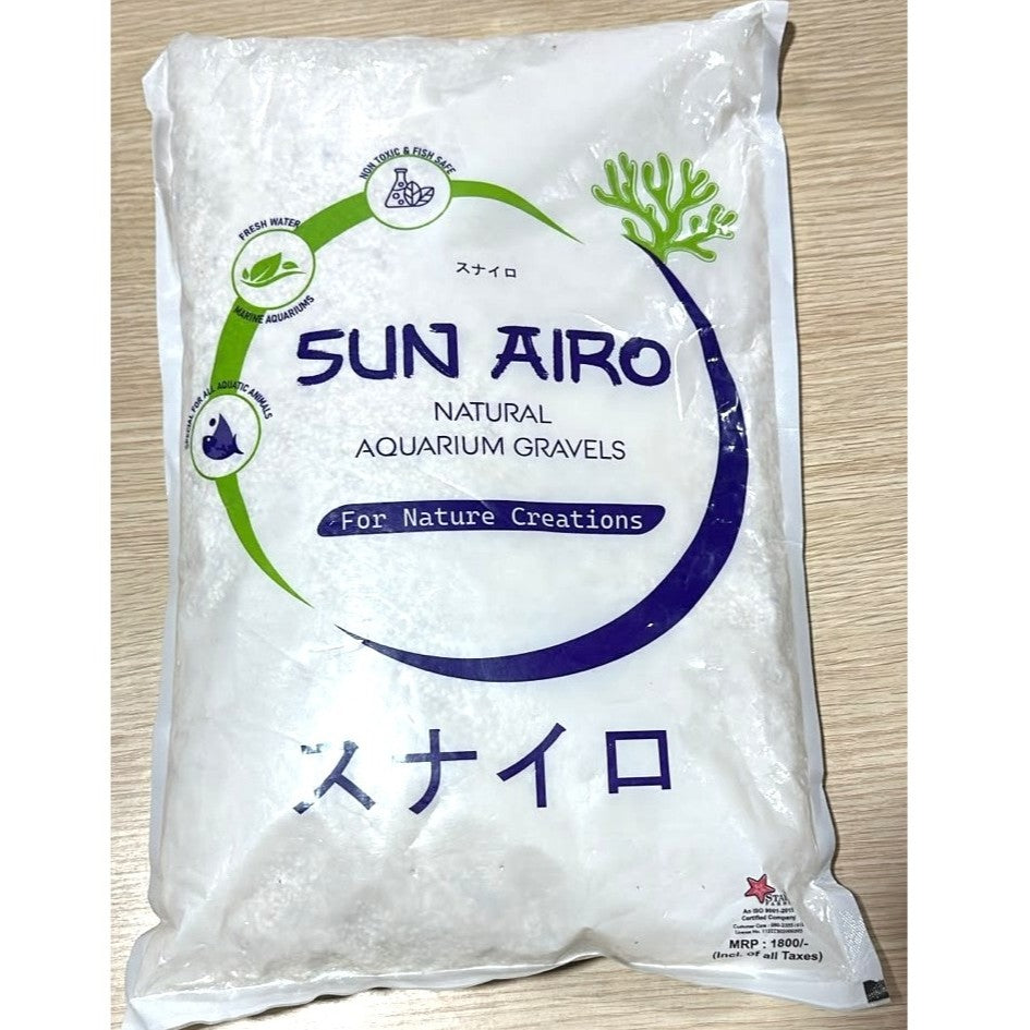 Sun Airo Natural Aquarium Gravels (5kg) – for Nature Creations