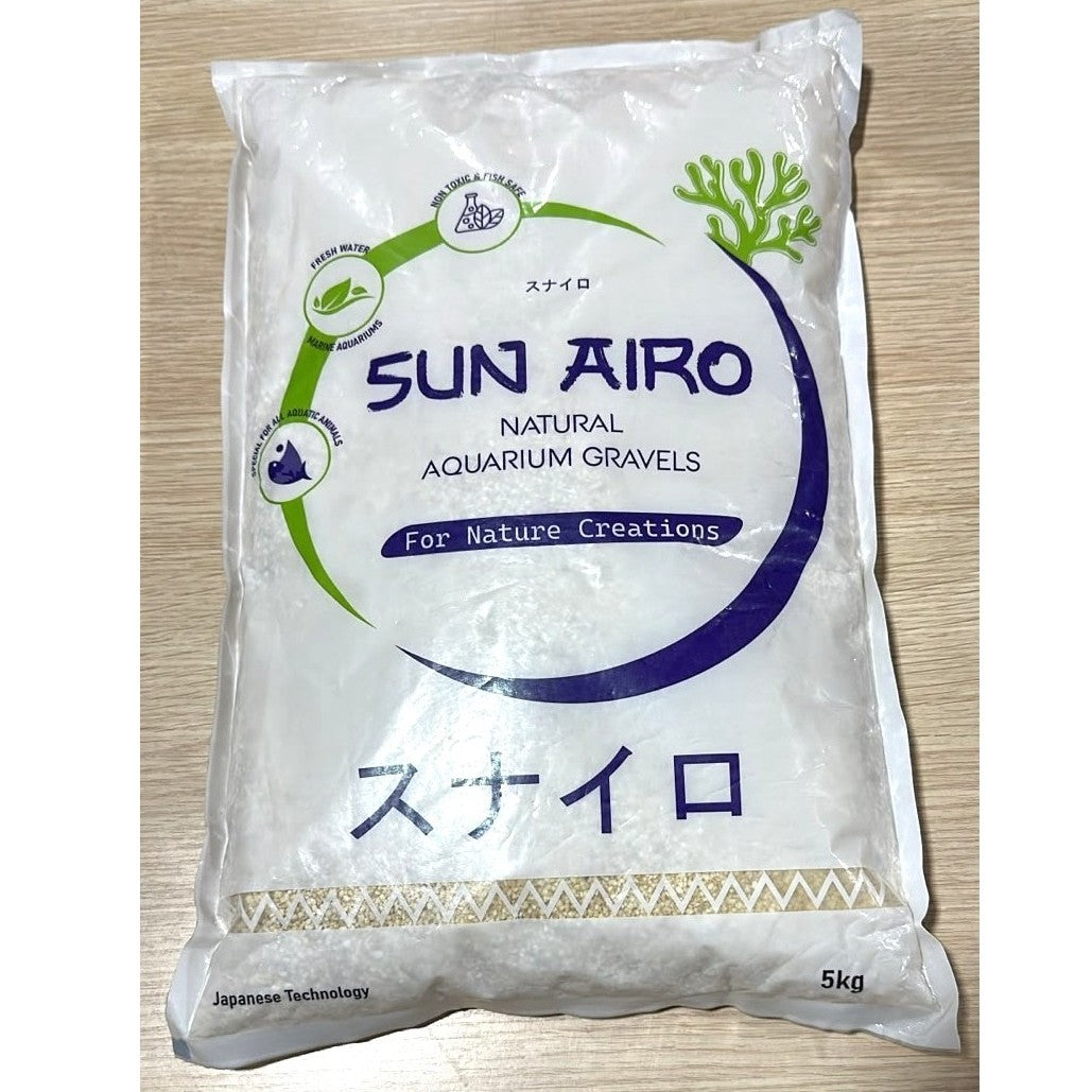 Sun Airo Natural Aquarium Gravels (5kg) – for Nature Creations