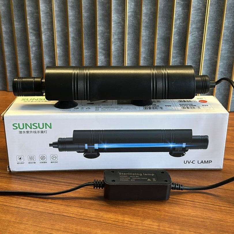 Sunsun AUV-08A Submersible UV-C Sterilizer Lamp (8W) – Algae Control for Aquariums & Ponds - 5