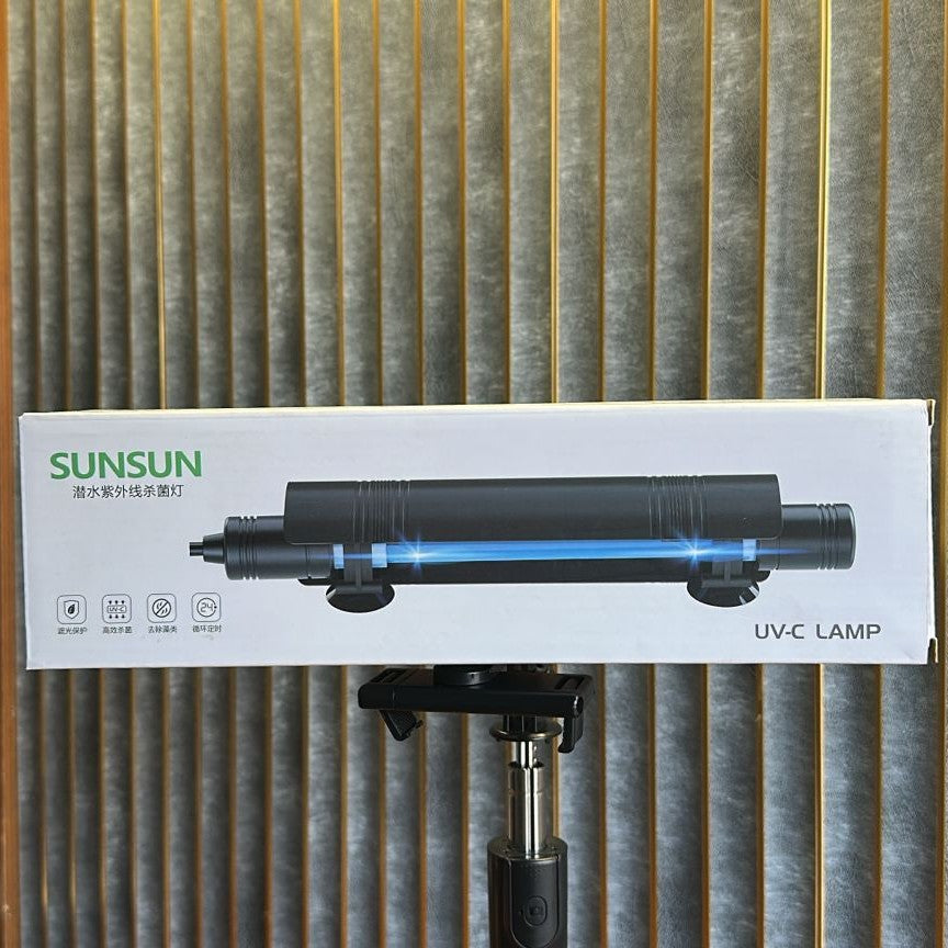 Sunsun AUV-08A Submersible UV-C Sterilizer Lamp (8W) – Algae Control for Aquariums & Ponds - 2