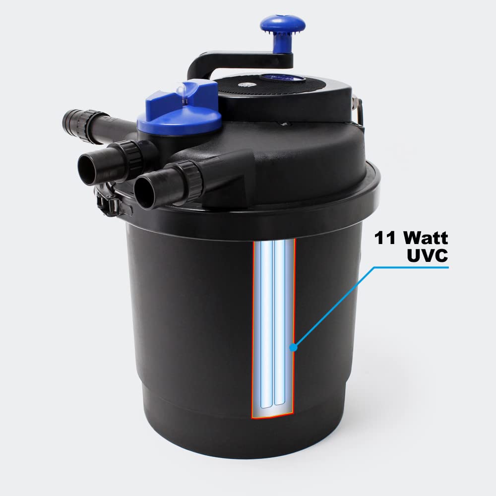 SUNSUN CPF–2500 Pressure Pond External Filter UV-C 11 Watts - 3