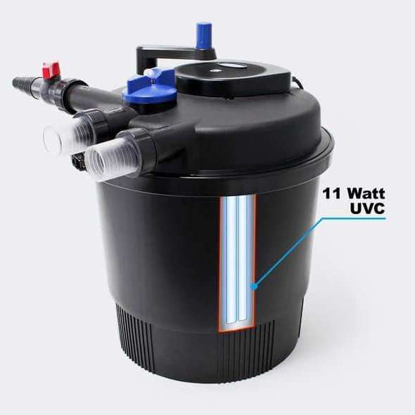 SUNSUN CPF–5000 Pressure Pond External Filter UV-C 11 Watts - 4