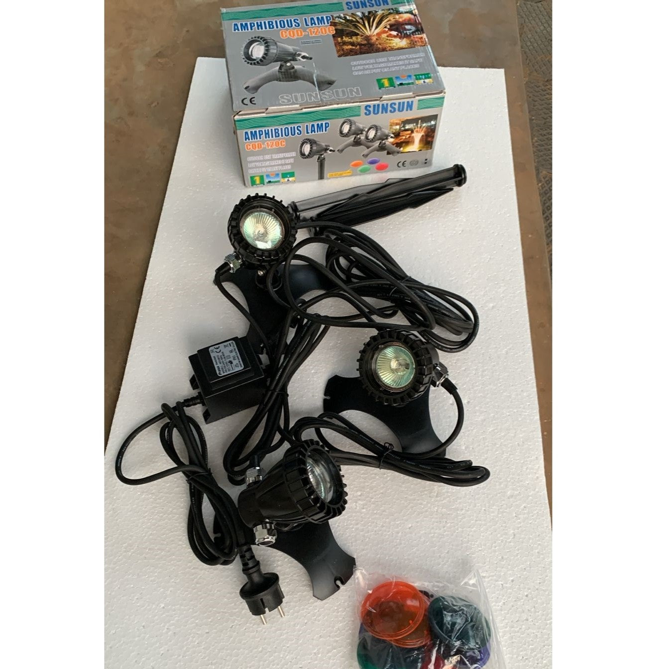 Sunsun CQD-120C Submersible LED Lamp Pond Light - 5