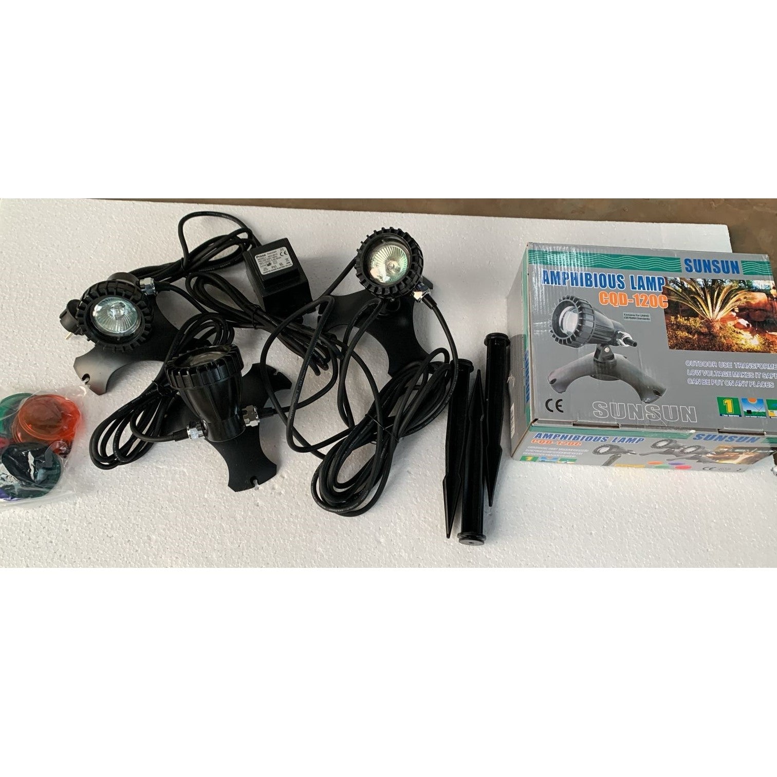 Sunsun CQD-120C Submersible LED Lamp Pond Light - 7