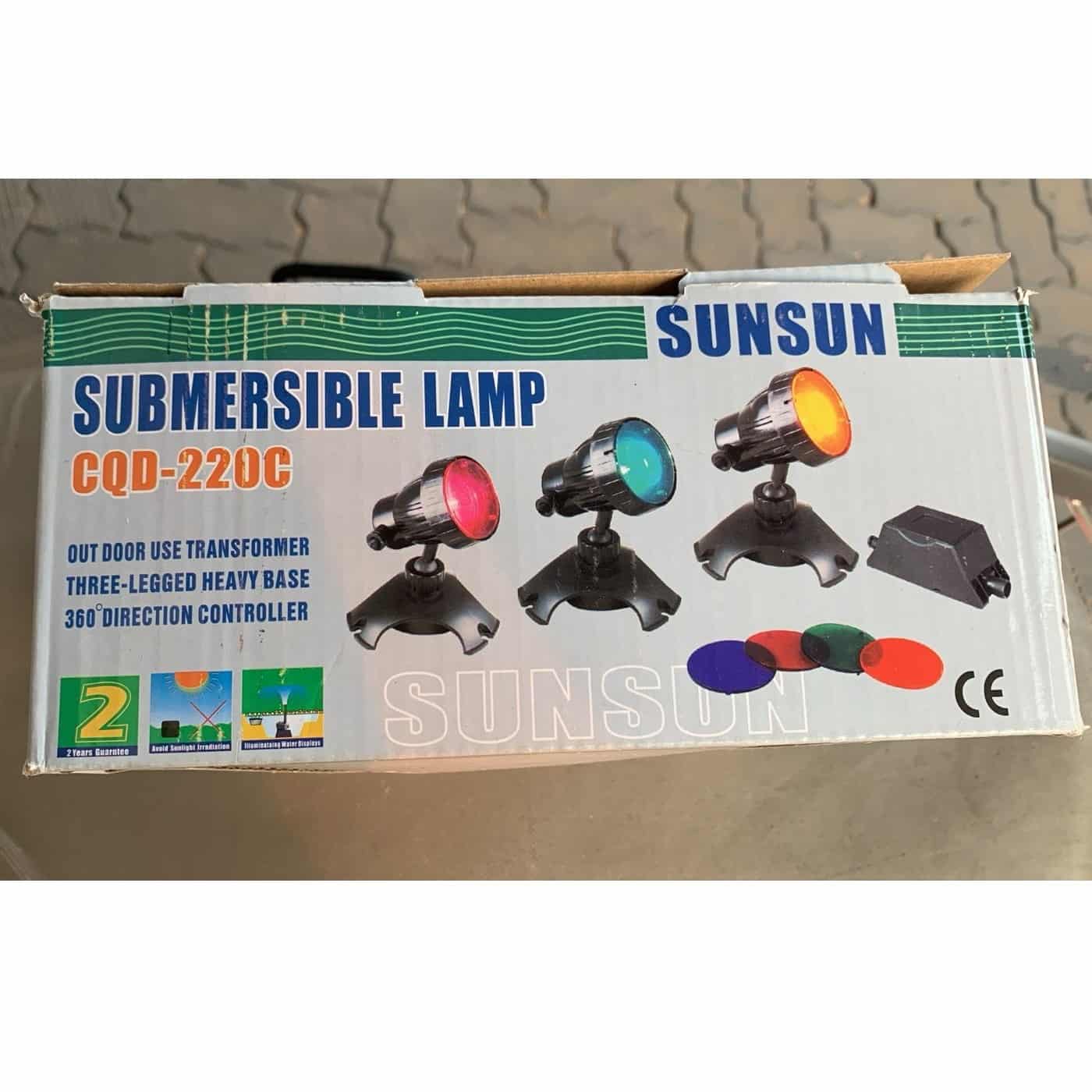 Sunsun CQD-220C Submersible LED Lamp Pond Light - 5