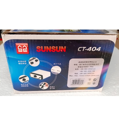 Sunsun CT-404 4 way Aquarium Air pump - 3