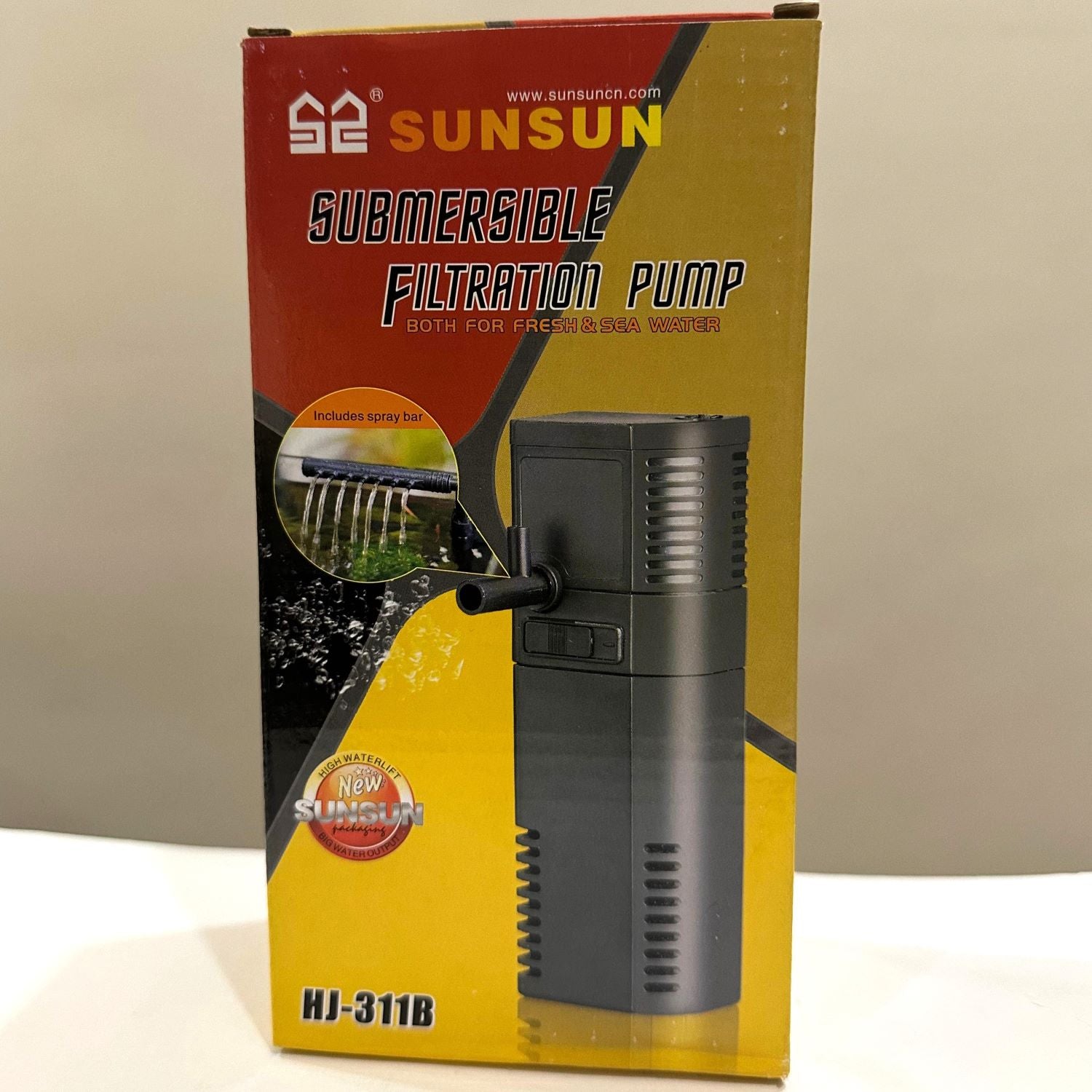 Sunsun HJ-311B Internal Submersible Filtration Pump For Aquarium - 2