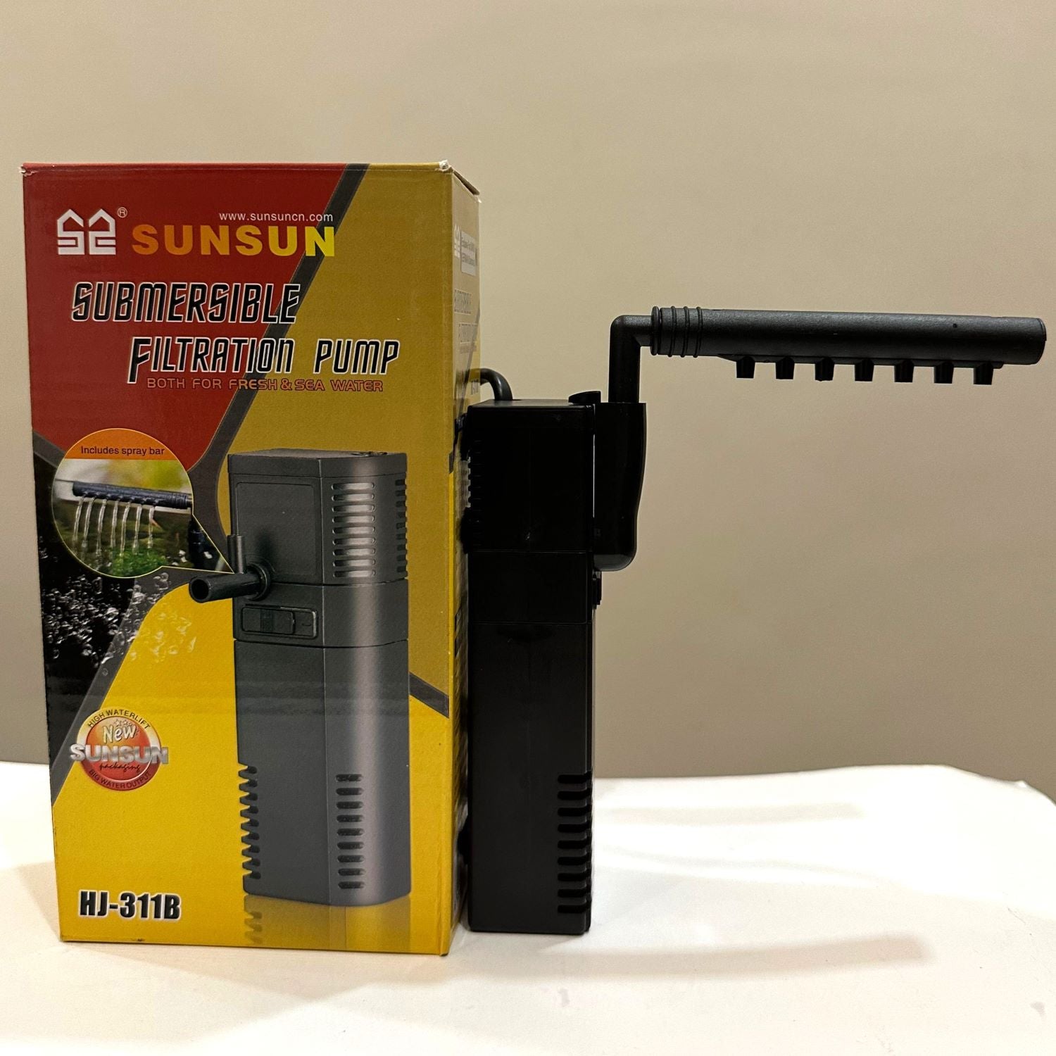 Sunsun HJ-311B Internal Submersible Filtration Pump For Aquarium