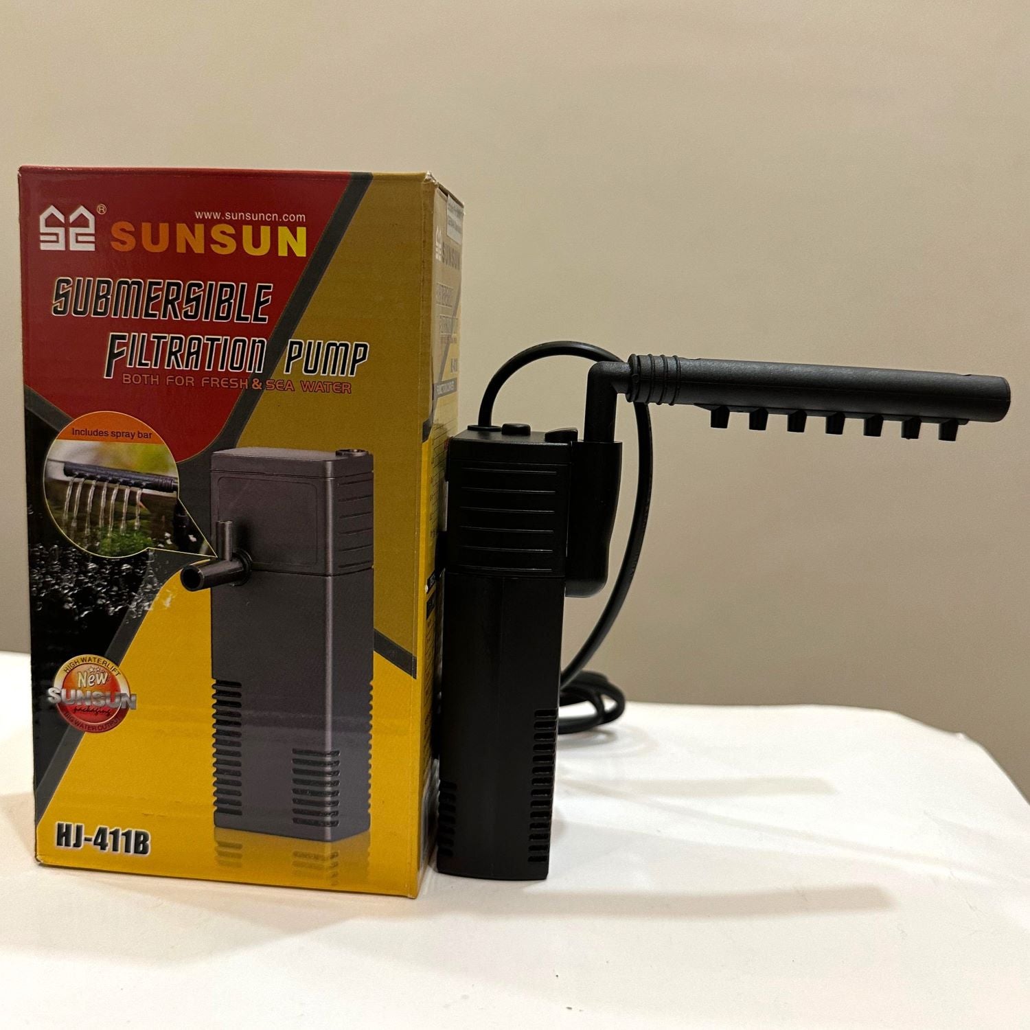 Sunsun HJ-411B Internal Submersible Filtration Pump For Aquarium