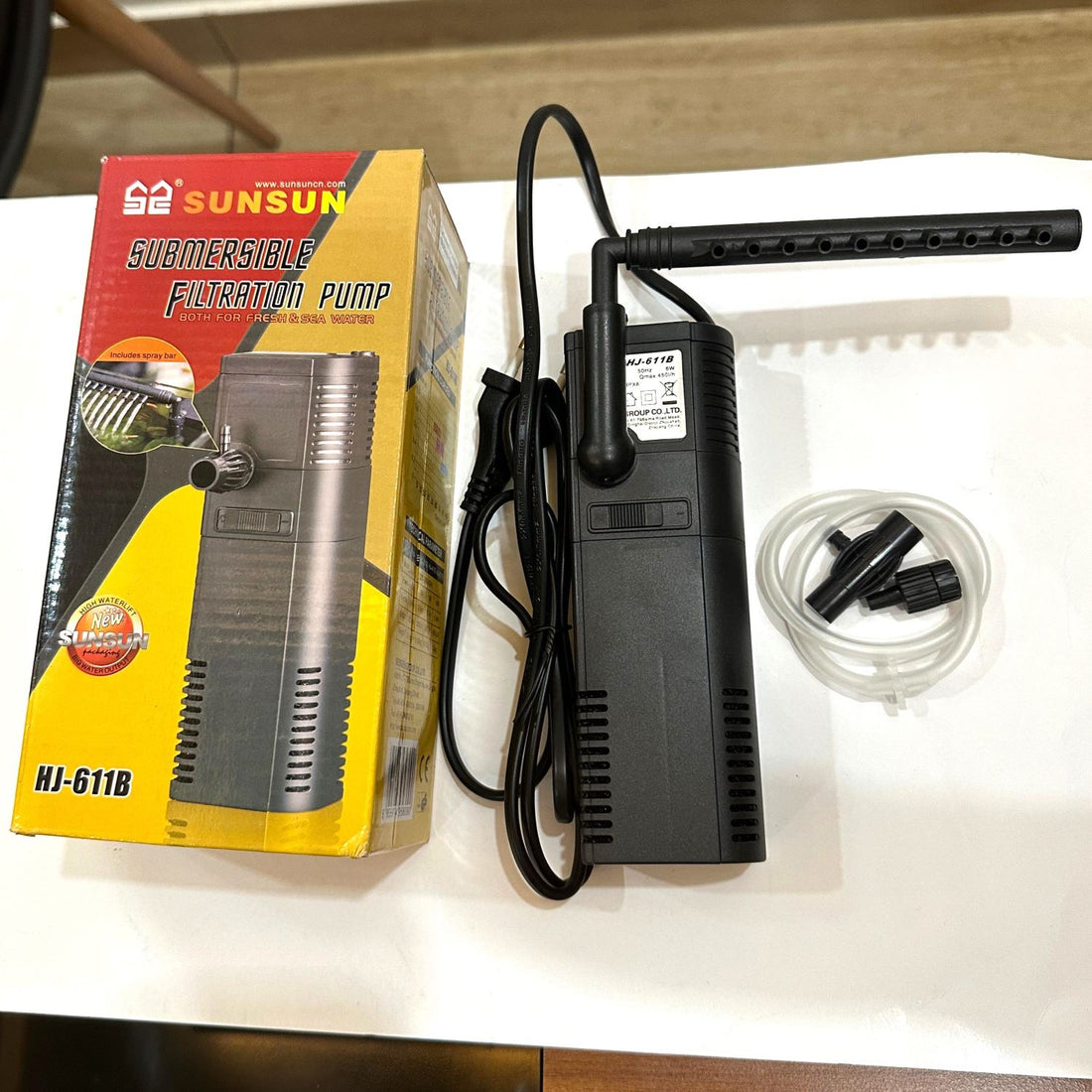 Sunsun HJ-611B Internal Submersible Filtration Pump For Aquarium