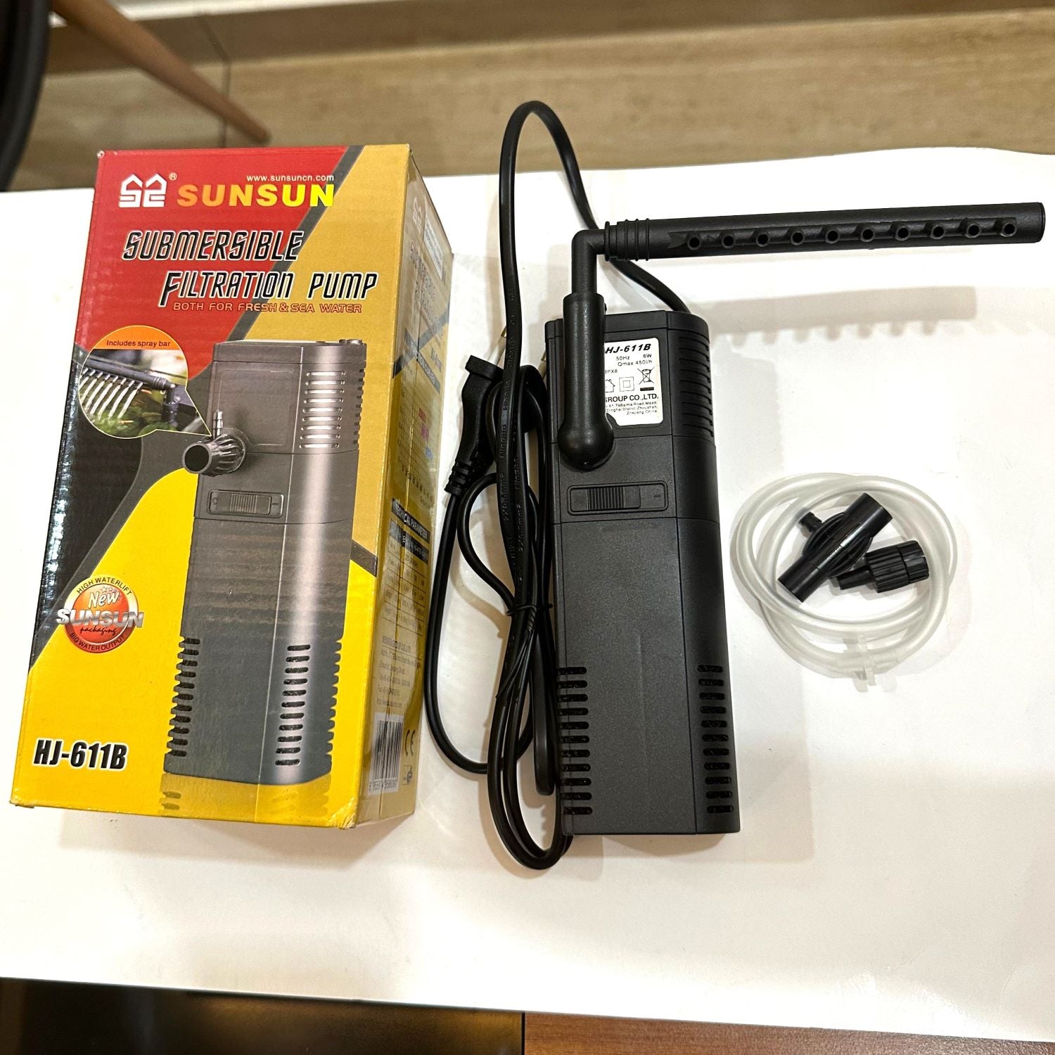 Sunsun HJ-611B Internal Submersible Filtration Pump For Aquarium - 2