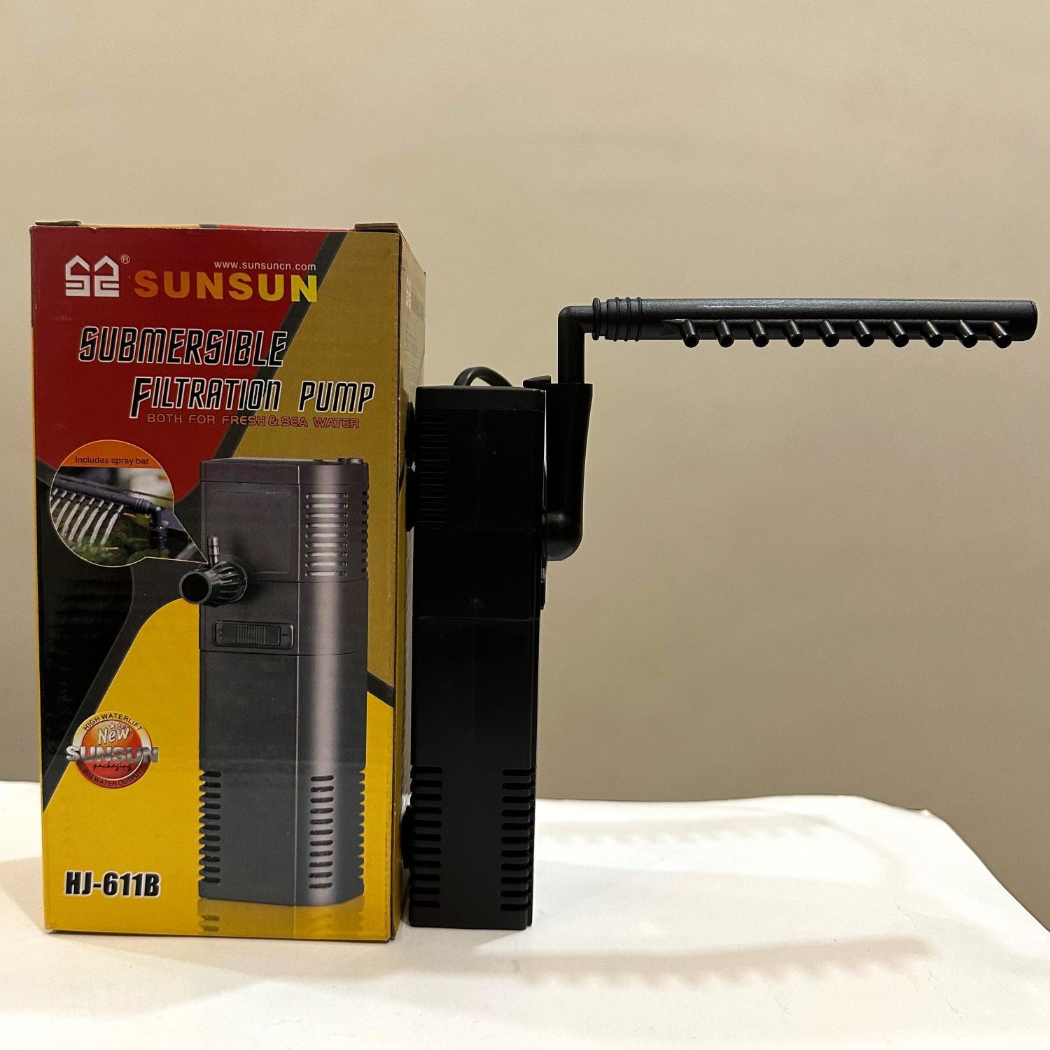 Sunsun HJ-611B Internal Submersible Filtration Pump For Aquarium