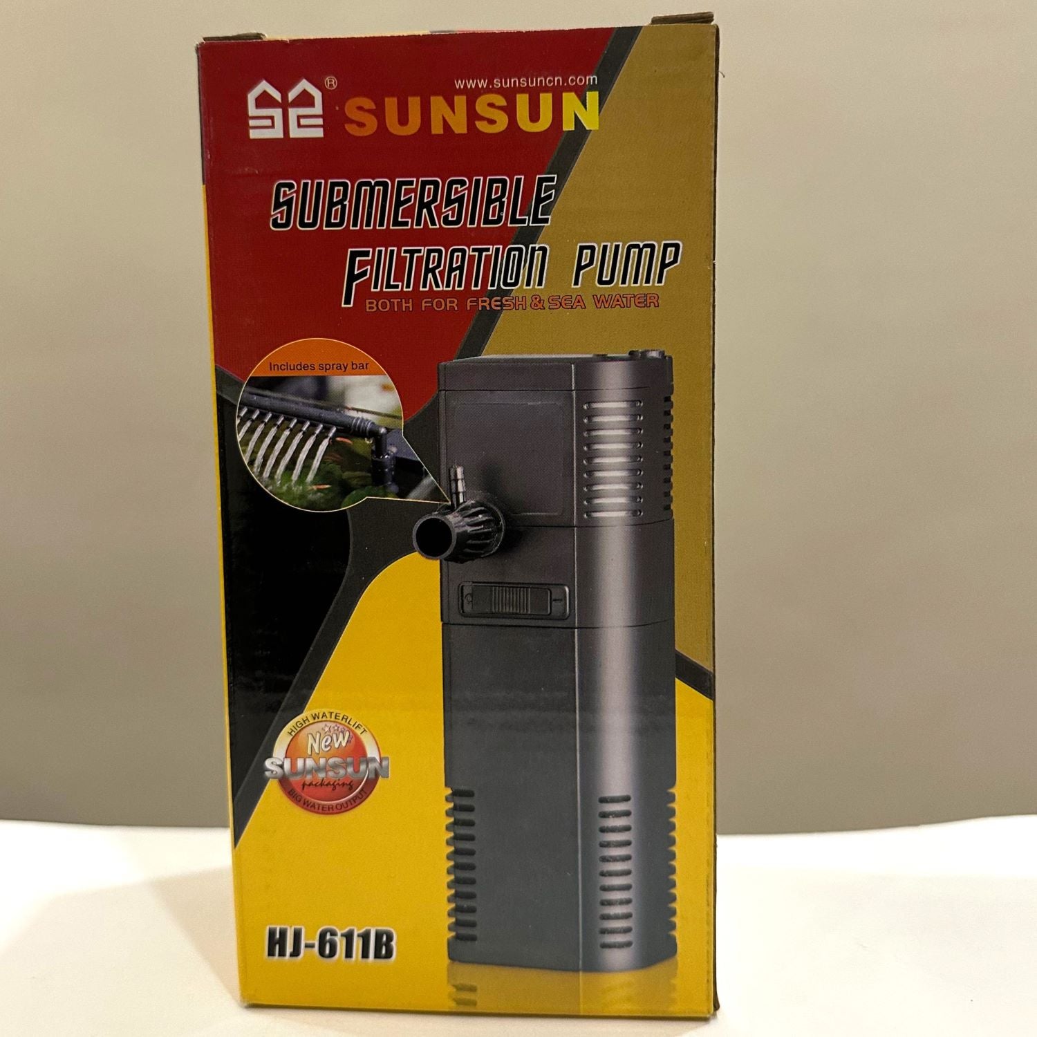 Sunsun HJ-611B Internal Submersible Filtration Pump For Aquarium - 5