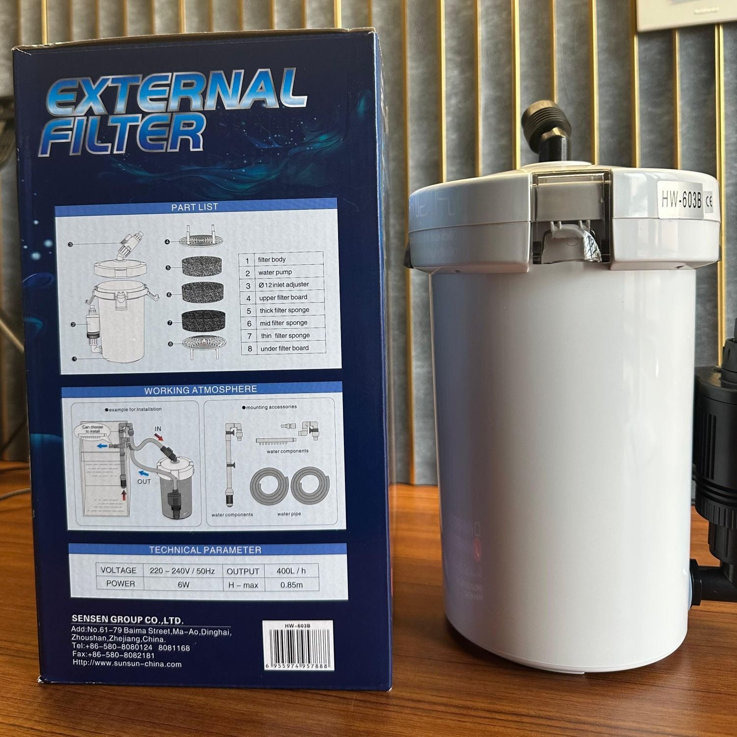 Sunsun HW-603B External Canister filter - 6
