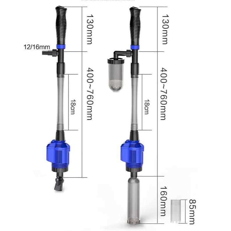 Sunsun HXS-02 Electric water exchanger Aquarium gravel cleaner 16W - 6