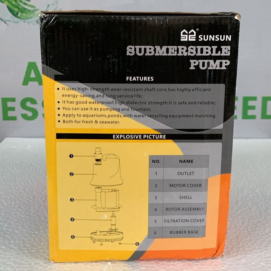 Sunsun JGP4500L Submersible Pump for Sledge Removal - 3