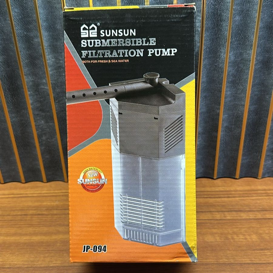 Sunsun JP-094 Submersible Corner Filtration Pump (7W) – 650L/H Adjustable Flow - 2