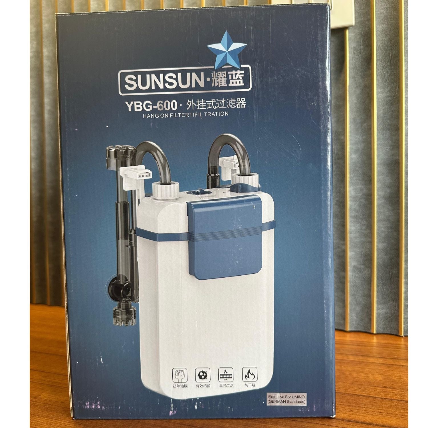 Sunsun YBG-600 Hang-On Canister Filter (7W) – 500L/H - 5
