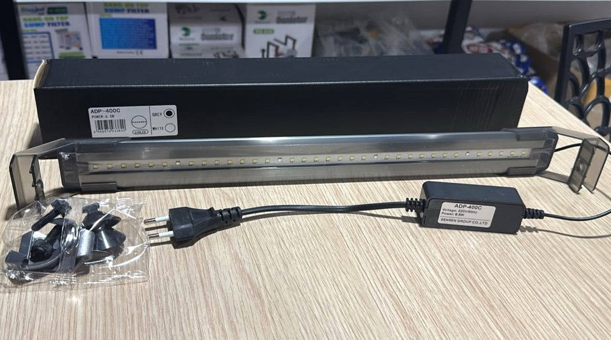 Sunsun ADP-400C Aquarium LED Light (6.5W, Grey)
