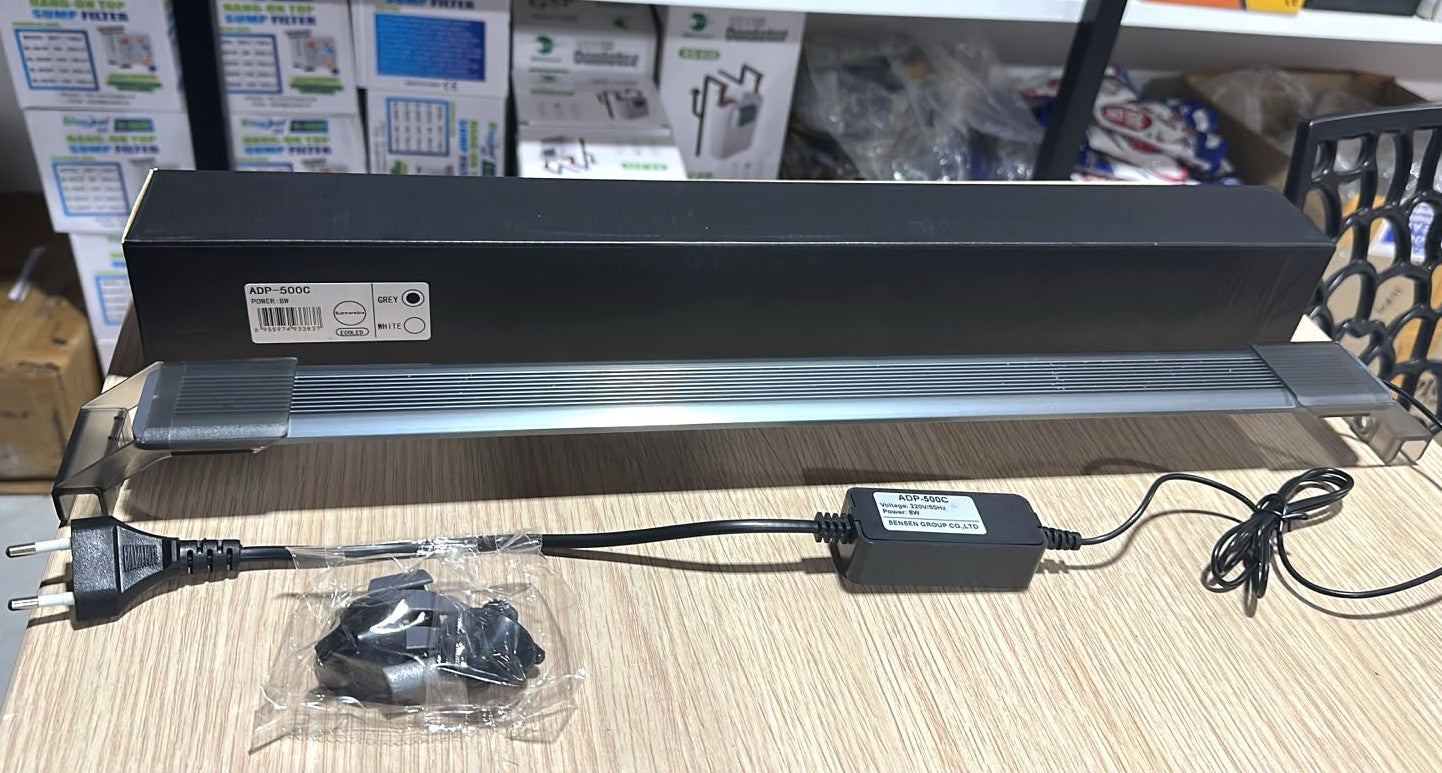 Sunsun ADP-500C Aquarium LED Light (8W, Grey)