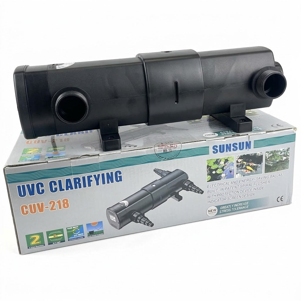 Sunsun CUV-218 Pond UV Clarifier 22W - High-Capacity UVC Sterilizer