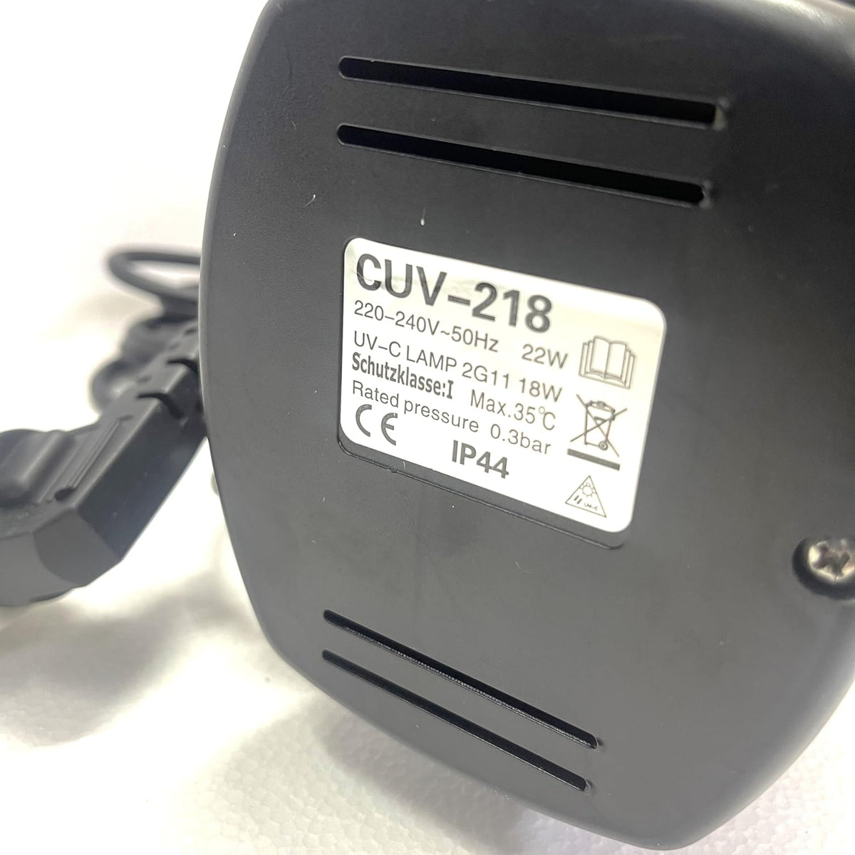 Sunsun CUV-218 Pond UV Clarifier 22W - High-Capacity UVC Sterilizer
