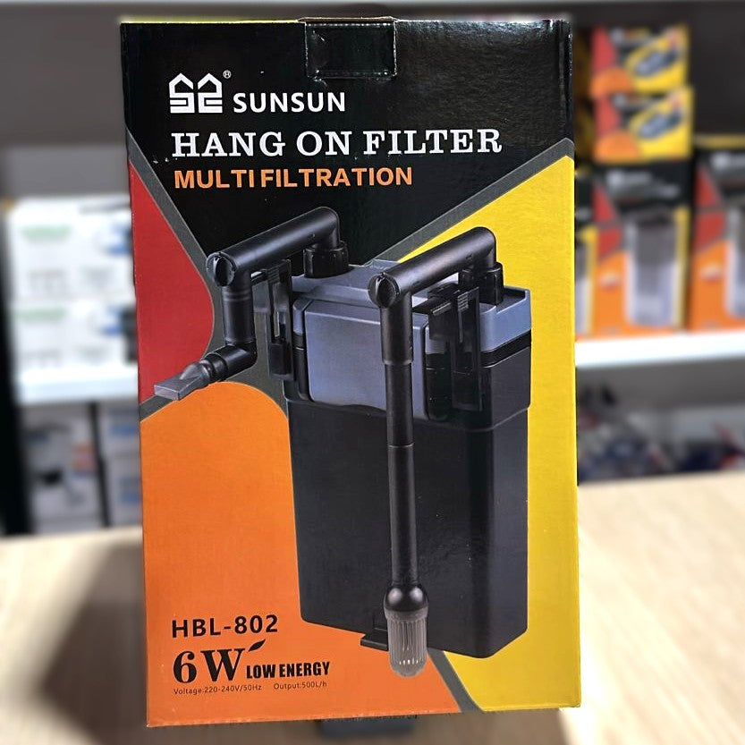 Sunsun HBL-802 Hang-On Multi-Filtration Filter (6W, 500 L/H)