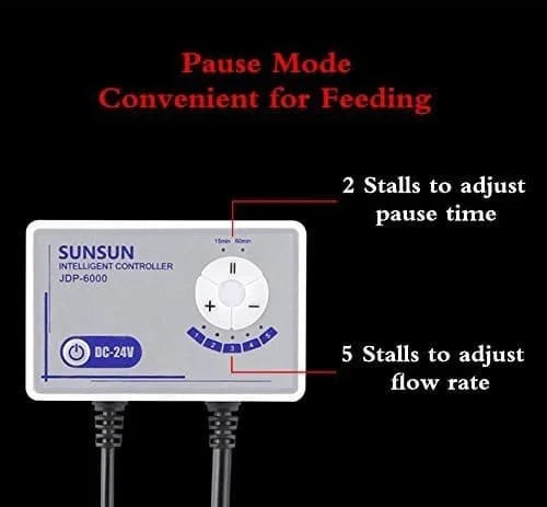Sunsun JDP-6000 DC Frequency Variation Pump (24V)