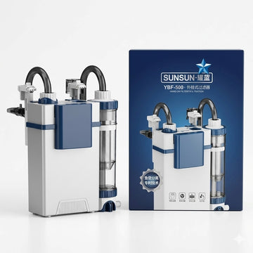 Sunsun YBF-500 Aquarium Hang-On Canister Filter (6W) – 500 L/H External Filter