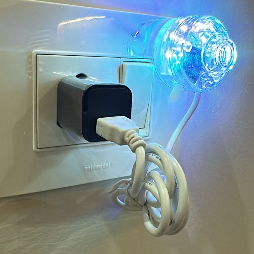 Super Mini LED Bubble Light Model: Q1 (1W) – Colorful Underwater Air Stone Lamp - 5