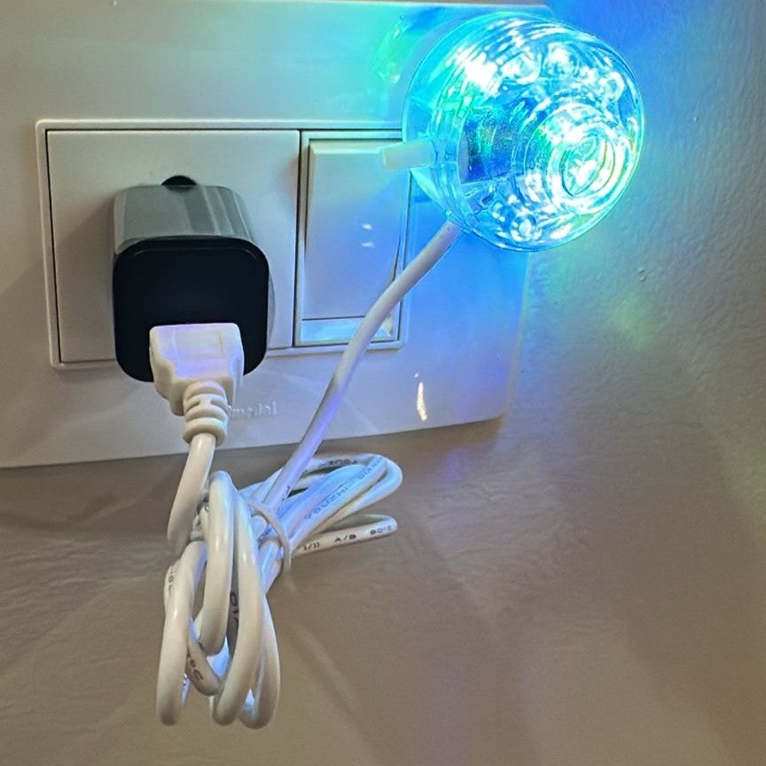 Super Mini LED Bubble Light Model: Q1 (1W) – Colorful Underwater Air Stone Lamp - 6