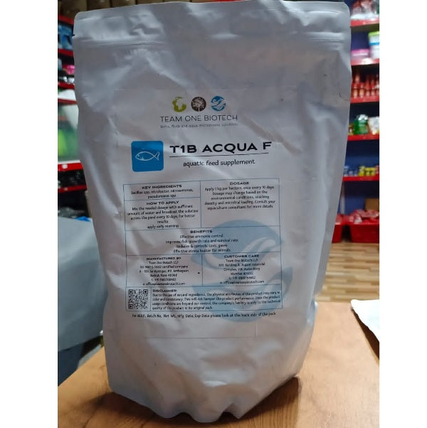 T1B Acqua F Aquatic Feed Suppliment From Team one Biotech - 2