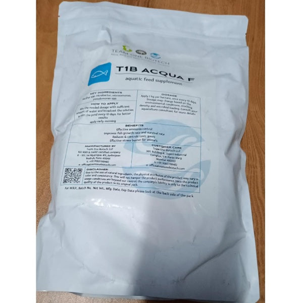T1B Acqua F Aquatic Feed Suppliment From Team one Biotech - 3