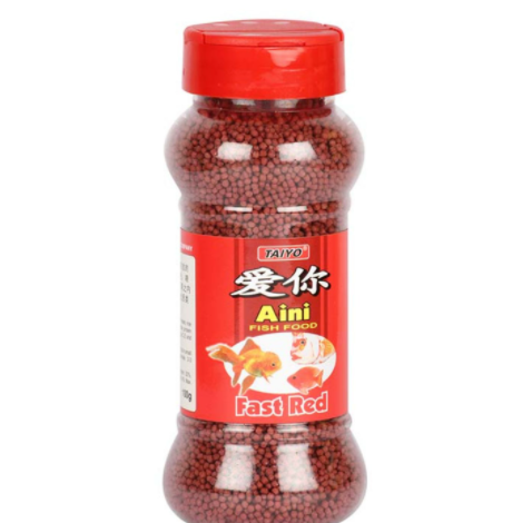 TAIYO AINI FAST RED Fish Food 100 gram