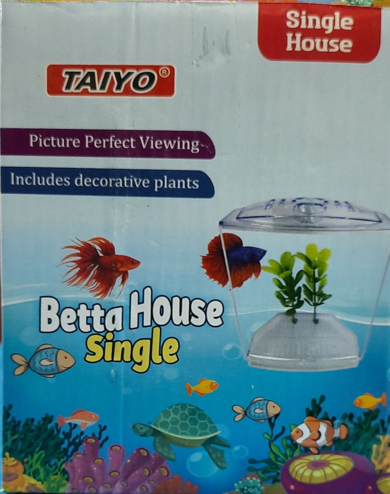 TAIYO Betta House Single for Fighter Fish - 2