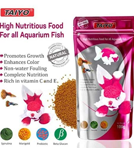 TAIYO PINK Fish Food 100 gram