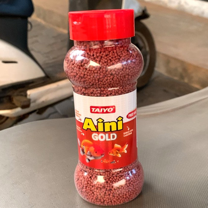 Taiyo Aini Gold Fish Food 100 gram - 4