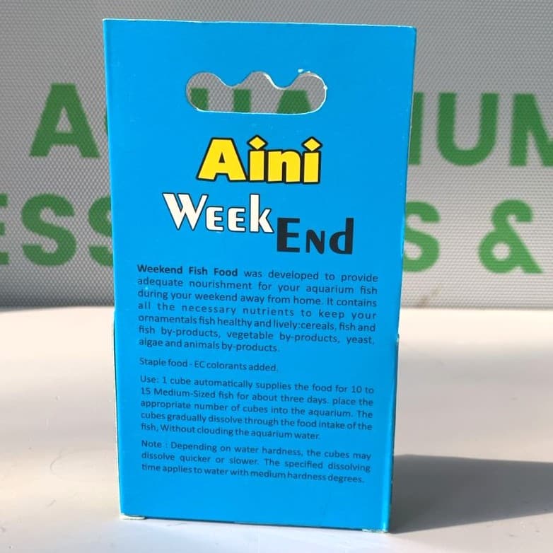 TAIYO AINI Week End Fish Food Blocks (4 Pcs) - 3