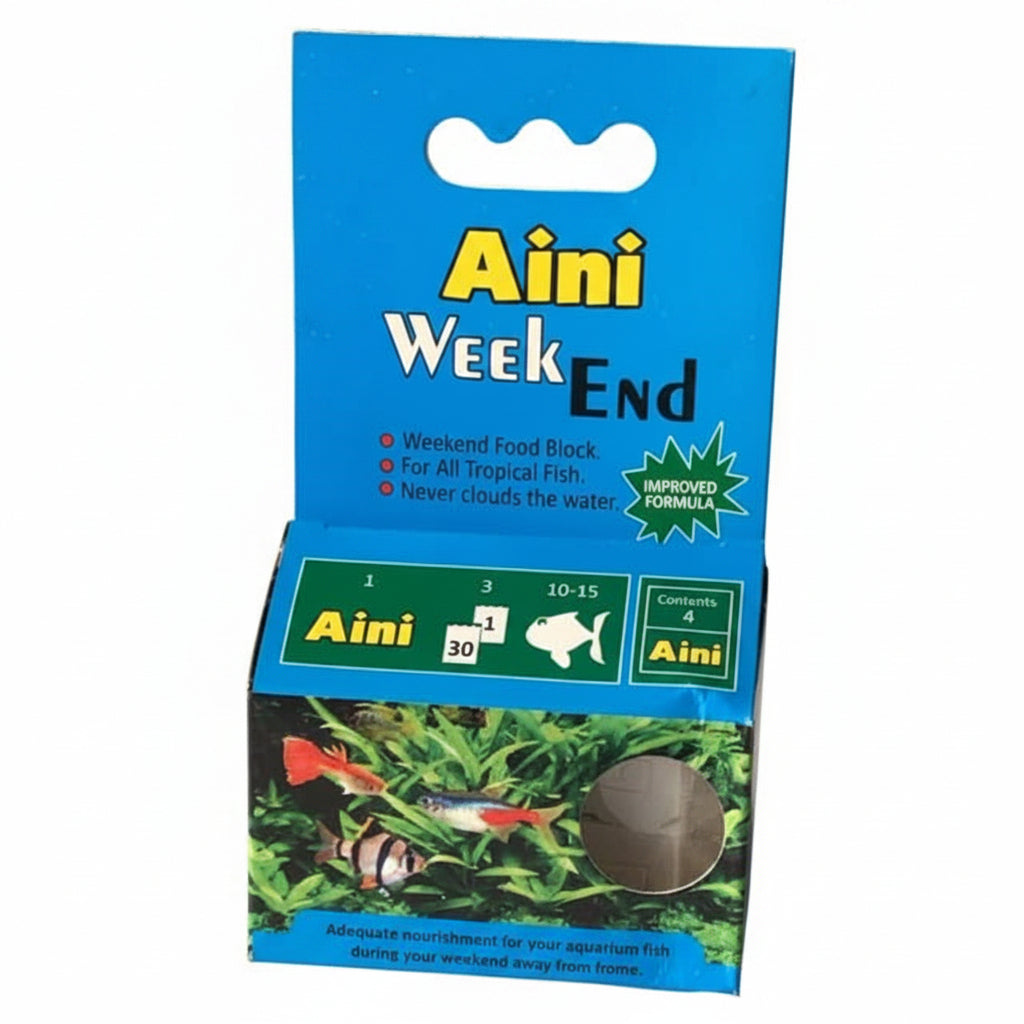 TAIYO AINI Week End Fish Food Blocks (4 Pcs)