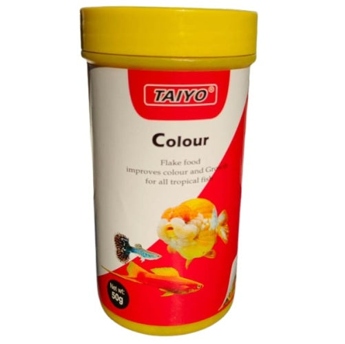 Taiyo Color Flakes Fish Food 50 grams